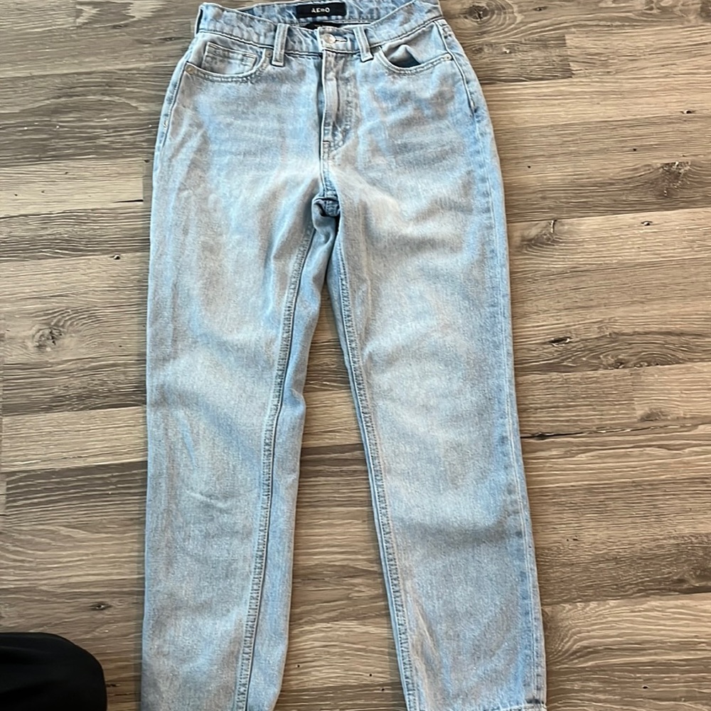 Mom jeans style, only worn once , size was too small for me